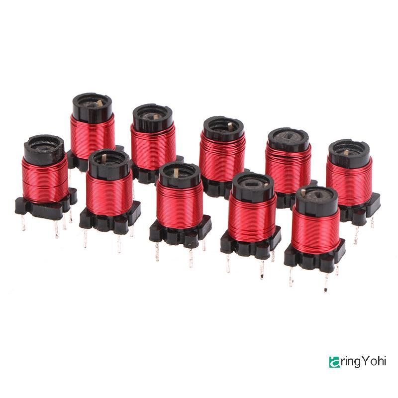 AringYohi] 10pcs 50T 13uh-34uH ปรับความถี่สูง Ferrite Core Inductor ปรับความถี่สูง Ferrite Core Coil