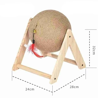 Mango ที่ลับเล็บแมว หลายสไตล์ คอนโดแมว ที่ฝนเล็บแมว เสาฝนเล็บแมว พร้อมของเล่น คลายเครียด แบบแท่ง ที่รับเล็บแมว