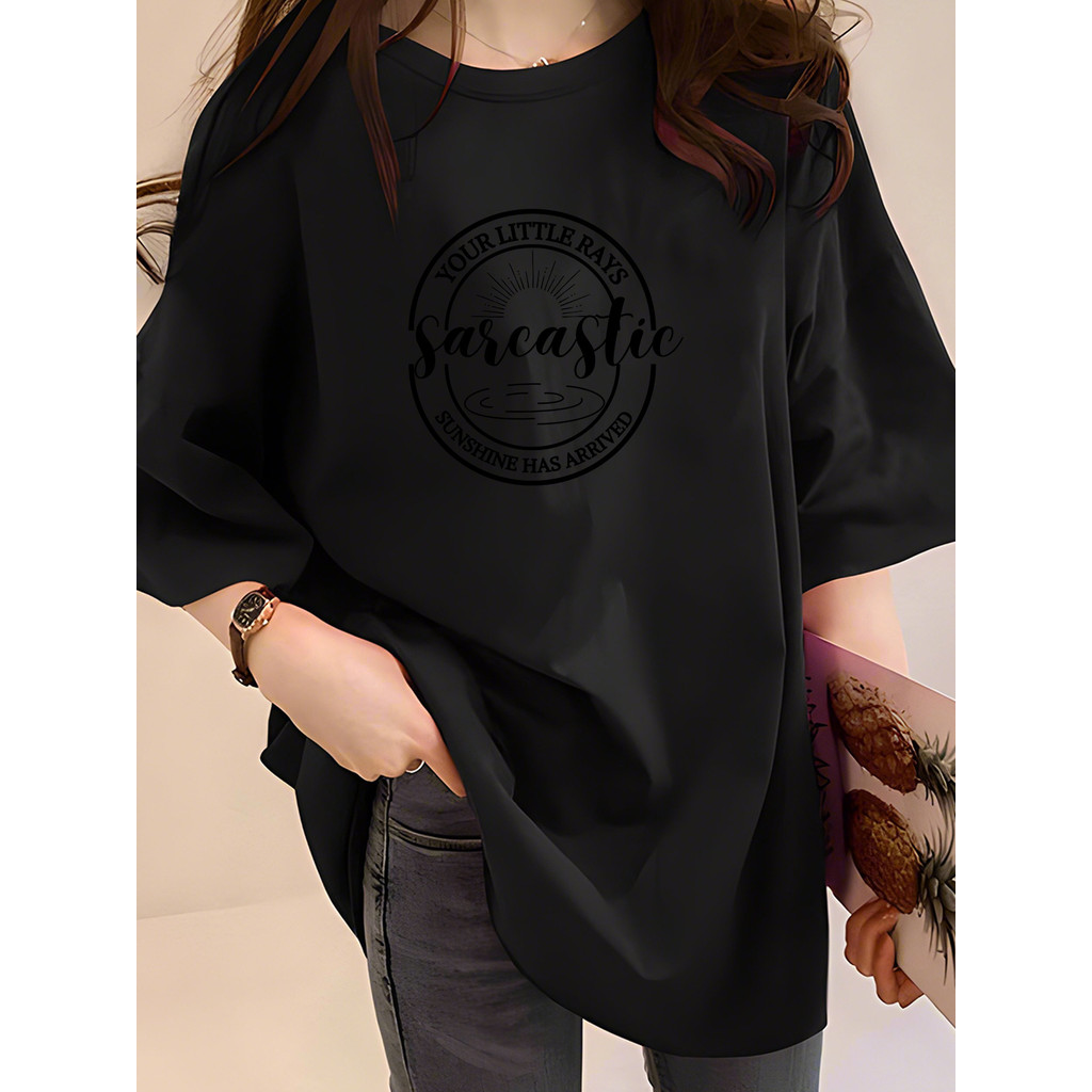 2G9242 T เสื้อผู้หญิงเสื้อผ้า TShirt เสื้อ T เสื้อ Plus ขนาด TShirt ผู้หญิงครึ่งแขน Ba
