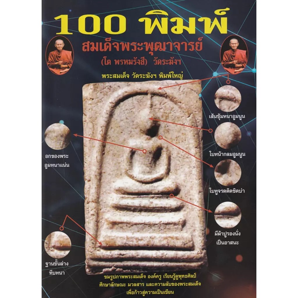 Se-ed (ซีเอ็ด) : หนังสือ 100 พิมพ์ สมเด็จพระพุฒาจารย์ (โต พรหมรังสี) วัดระฆังฯ