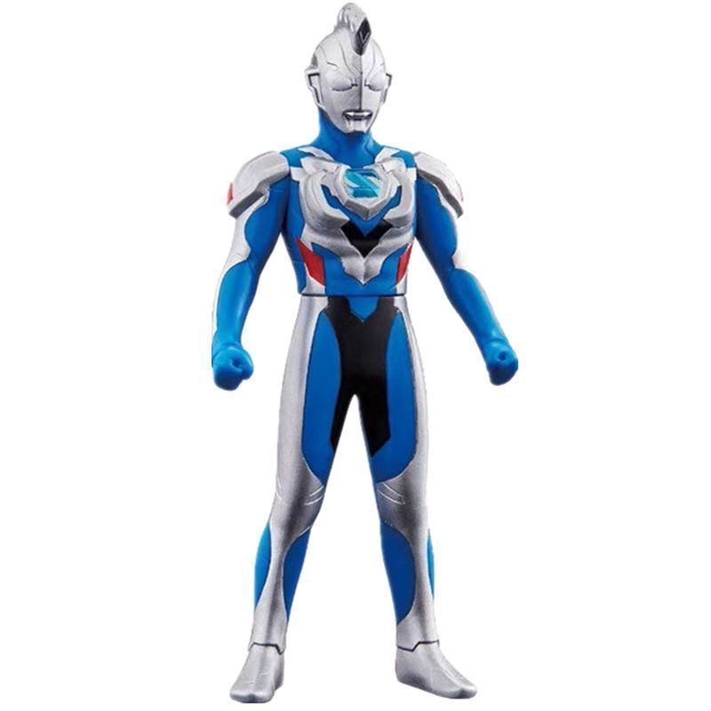 สินค้าใหม่ พร้อมส่ง Zeta Ultraman Toy Ultraman Soft Gum Zeta Ultraman 23cm Composite Zeta Movable202