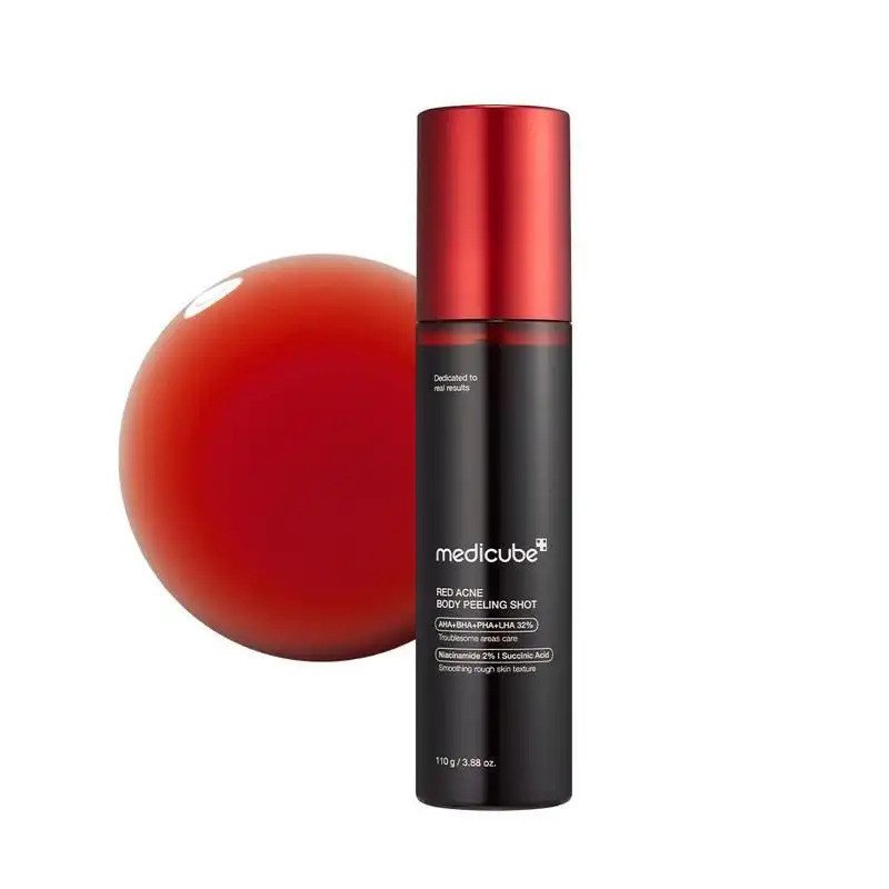 [medicube] Red Body Peeling Shot Cleanser | Bloody Powerful Solution สําหรับร่างกาย
