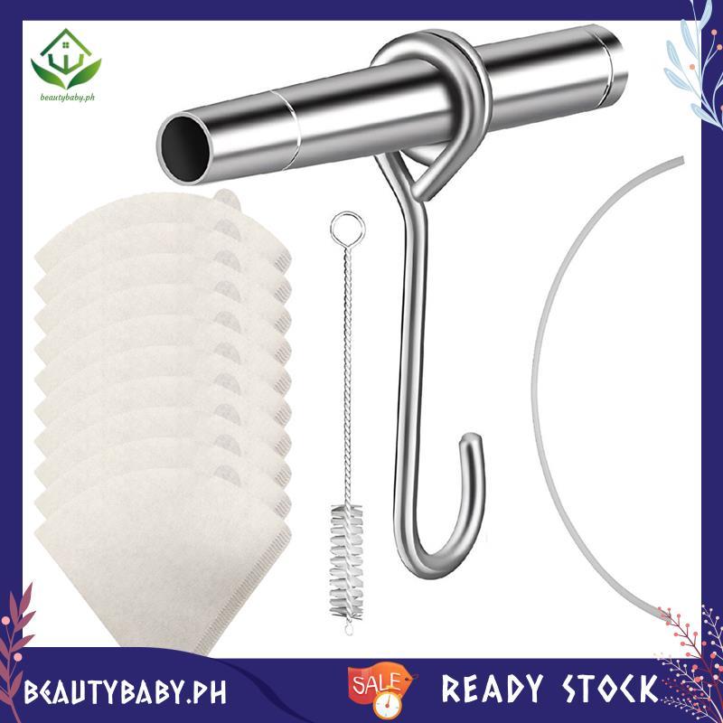 [beautybaby.ph] Maple Syrup Tapping Kit Syrup Collector สแตนเลส Maple Faucet Tip Maple Syrup กรองสัง