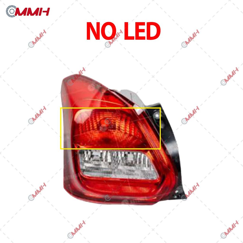 Suzuki dzire swift ไฟท้าย LED 18-22 เสื้อ​ไฟท้าย ไฟท้าย​แต่ง ไฟท้ายไฟเบรค​ ไฟเลี้ยว Taillamp Taillight ไฟท้าย​ พร้อมทับทิม ไฟท้ายกันชนหลังสําหรับ​ ทับทิมในฝาท้ายไฟท้าย ไฟเบรก ไฟสัญญาณเตือน - รูปที่ 2