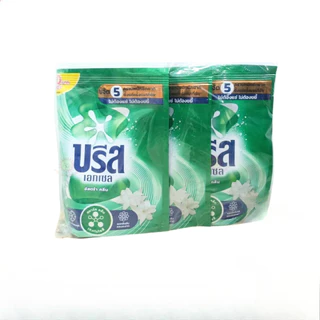 ( 24ถุง) บรีส เอกเซล ผลิตภัณฑ์ซักผ้าชนิดน้ำ สูตรเข้มข้น 4 แพ็ค / 130 มล.X24 ถุง