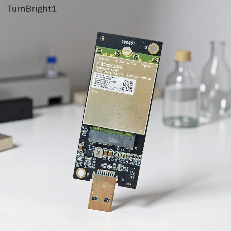 [TurnBright] 1 ชุด DW5821E M2-NGFF DW5811e DW5816E EM7455 L860-GL USB3.0 การ์ดขยายสําหรับ 3G/ 4G/ 5G