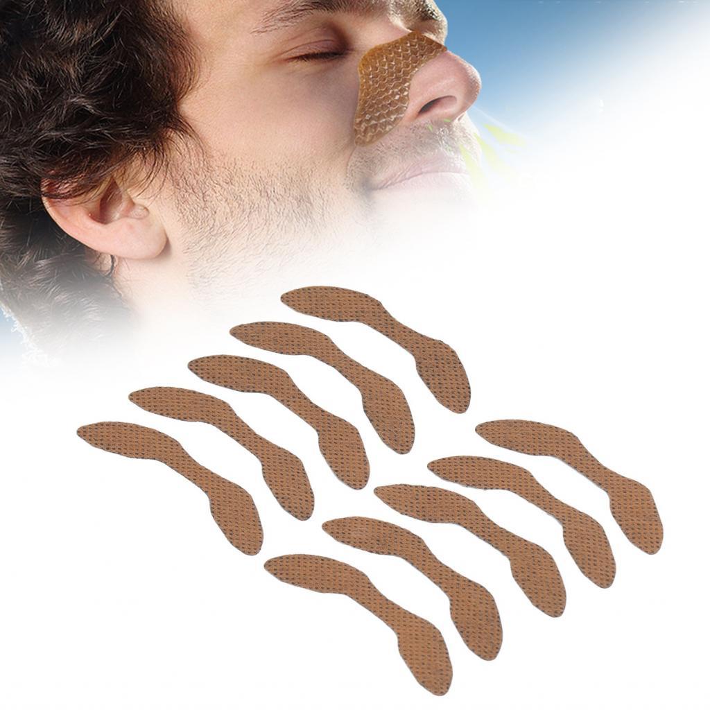 Snore Prevetion Nasal Strip Breathe บรรเทาความคล่องตัวได้อย่างง่ายดายสวมใส่สบายสําหรับกลางคืน