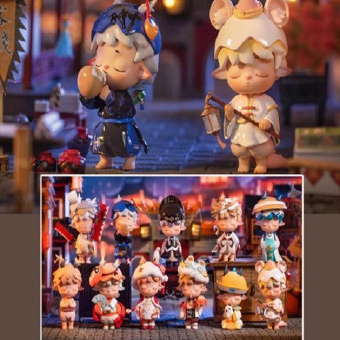 MINI ใหม่สไตล์ประเทศ Changan Instant Event Series Mystery Box MIMI โบราณรูปตุ๊กตาเครื่องประดับของขวั