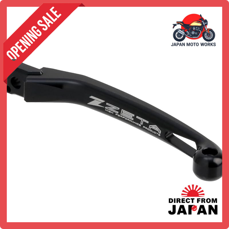 ZETA RACING Pilot Lever Arm - Aluminum A6061-T6, Black, Brake and Clutch Options