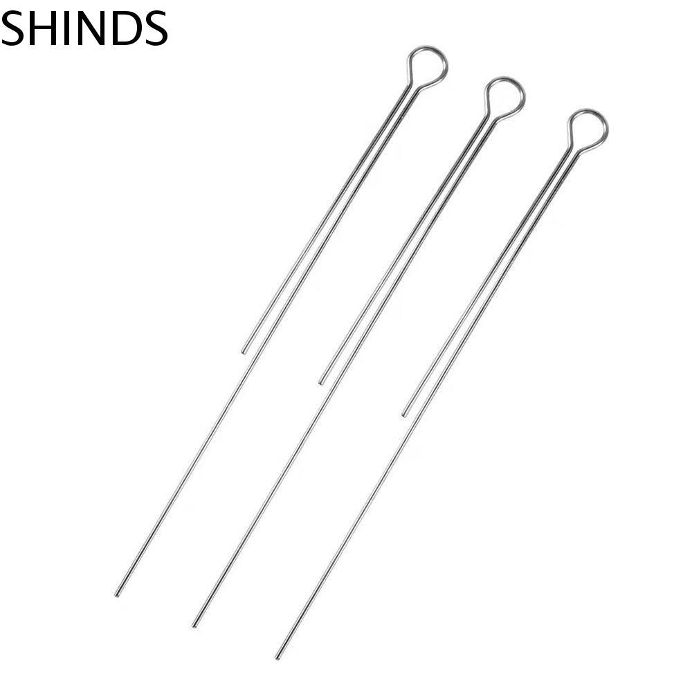 SHINDS ลวดเหล็กสำหรับเหยื่อปลอมตกปลา ชิ้นส่วนขนาดเล็ก 65-75 มม. เครื่องมือตกปลา DIY