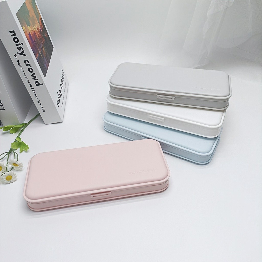 เคสปากกา Macaron สไตล์ Muji Simple Multi-Purpose ความจุขนาดใหญ่ - SA123
