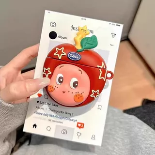 (Pro3 2025) เคส Star Girl สําหรับ AirPods4/4ANC/1/2/3/Pro/Pro2/Pro3 เคสซิลิโคนอ่อนนุ่ม