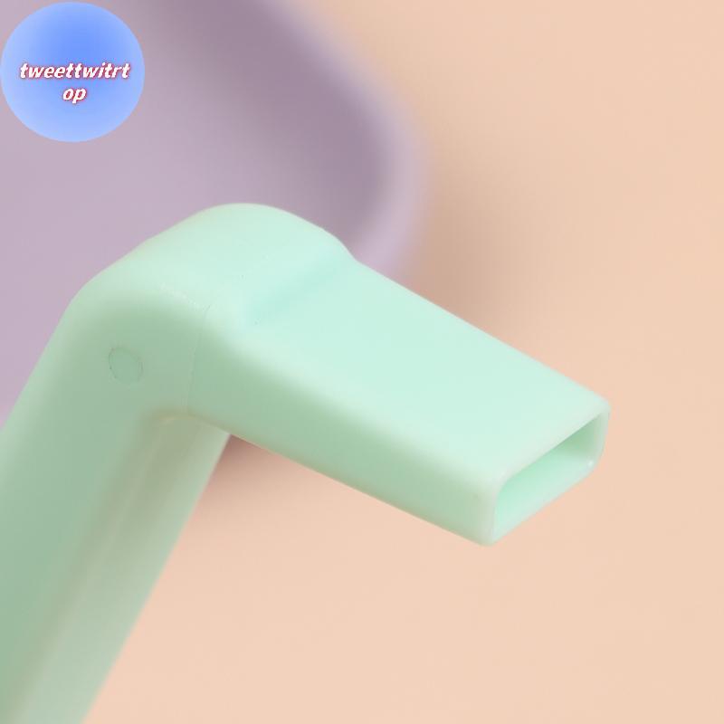 DOUSUN 1PC Hiccup Stop Straw เด็กผู้ใหญ่หลอด Hiccup Stopping Straws ธรรมชาติ Remedies หยุด Hiccups ท