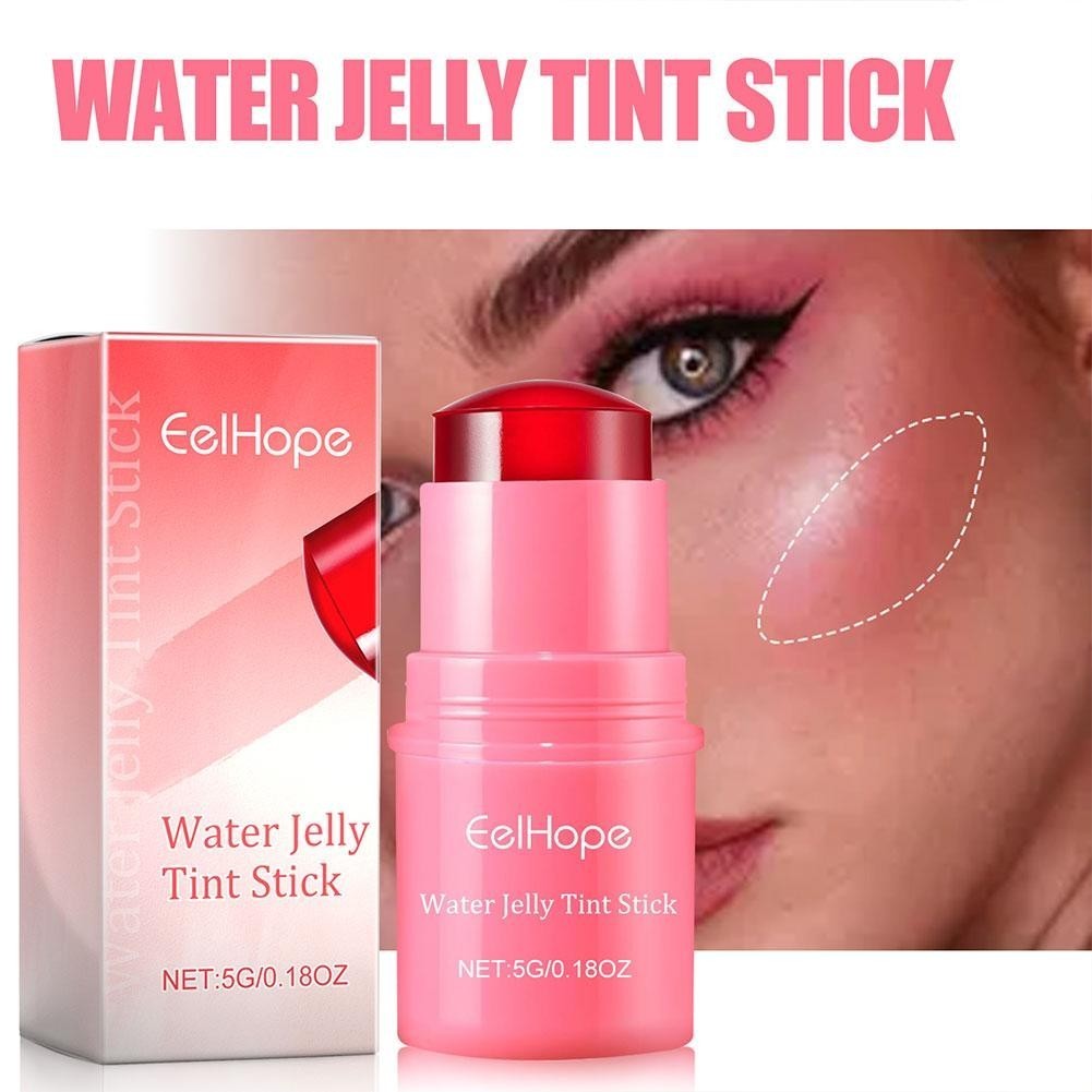 ZAII Water Jelly Tint Stick Powder Blusher Lip Gloss Stick E7n6 ZAII