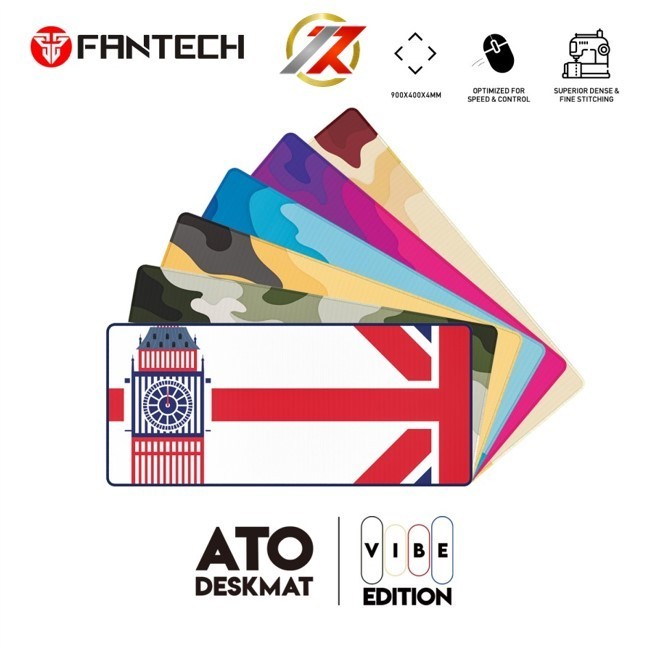 FANTECH ATO VIBE EDITION MP905 GAMING DESKMAT แผ่นรองเมาส์