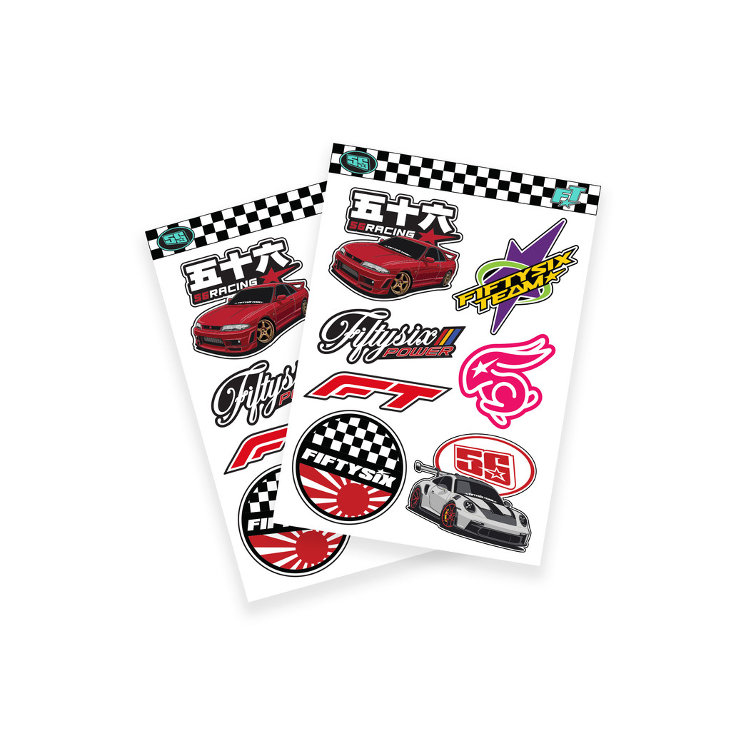 สติ๊กเกอร์ 56team GT3RS