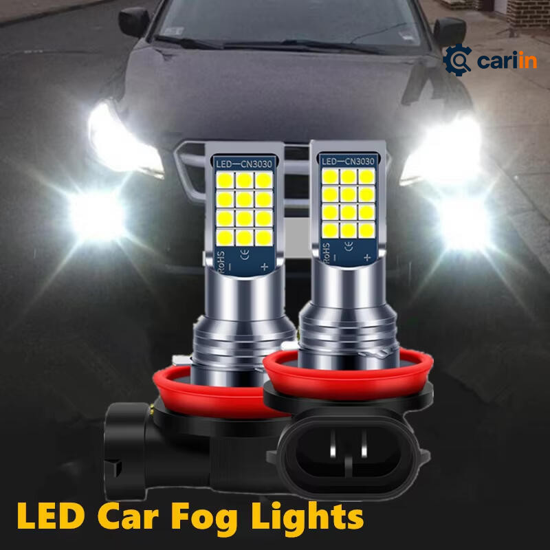 2PCS LED Foglamp 3 สี H11 H3 H7 H8 H16 สําหรับ Avanza Xenia Calya Sigra Rocky Raize Brio