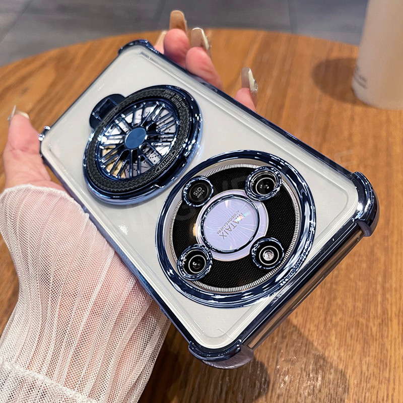 เคสโทรศัพท์สําหรับ Honor X9d X9 X9A X9a X9c สมาร์ท X70 5G 2025 หมุน Gyroscope วงเล็บเคสโทรศัพท์ซิลิโคนสี่มุมถุงลมนิรภัยกันกระแทกปลอกโทรศัพท์ฝาหลัง ราคา ถูกที่สุด ดีลบีเคเค
