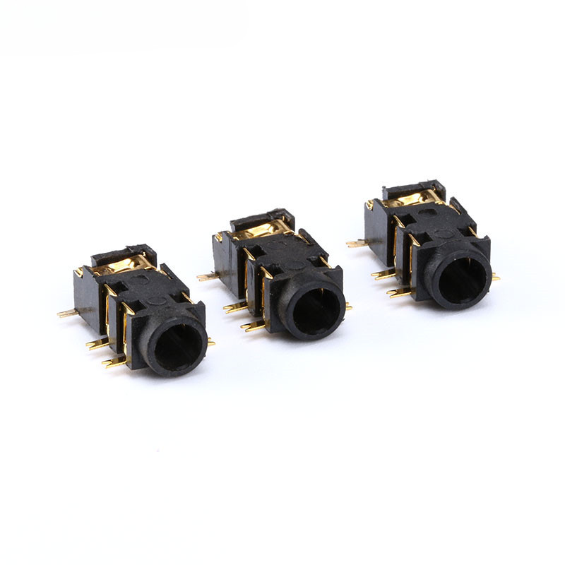 10 ชิ้น/ล็อต 3.5 มม.แจ็คหูฟัง PJ-327A แจ็คเสียง 5 Pin SMD SMT MP3 อุปกรณ์เสริม PJ-327A คุณภาพสูง