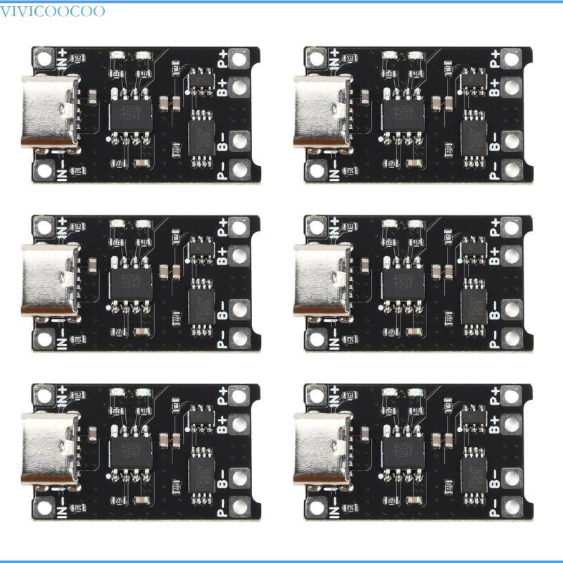 VIVI TP4056 4-8V 1 2A TP4056 โมดูลชาร์จบอร์ดชาร์จชาร์จ