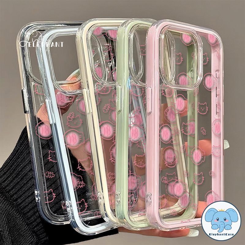 สำหรับ IPhone Air 11 17 13 16 15 12 14 Pro Max XR XS X Max 14 15Plus เคสใสกันกระแทก2in1 ลายปลา น่ารัก สไตล์ฮิต พร้อมส่ง