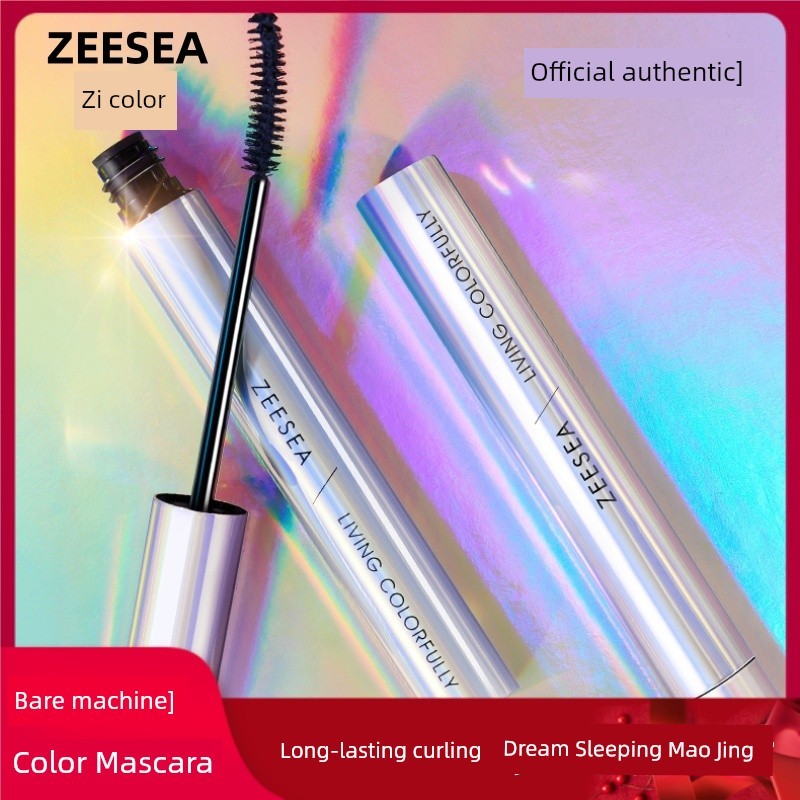 มาสคาร่ากันน้ำ มาสคาร่า ZEESEA สีสันสีสันเรียวมาสคาร่าฐานหญิงกันน้ําเรียวดัดผมติดทนนาน Non-Smudge อย