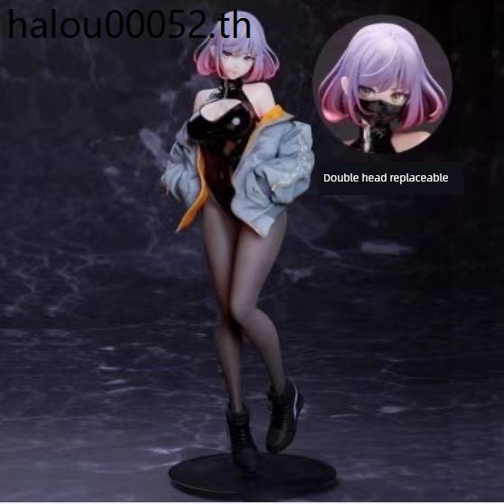 รองเท้าผ้าใบ x High Slits x Mask LUNA LUNA Hand-Made อะนิเมะสองมิติสาวสวยรุ่นแชสซีตกแต่ง