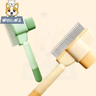 wen.W2 หวีเข็มขัดขนคุณภาพสูง สำหรับแมวสุนัข กำจัดขนร่วงขนหลุด ทำความสะอาดง่าย ไม่เจ็บผิวสัตว์