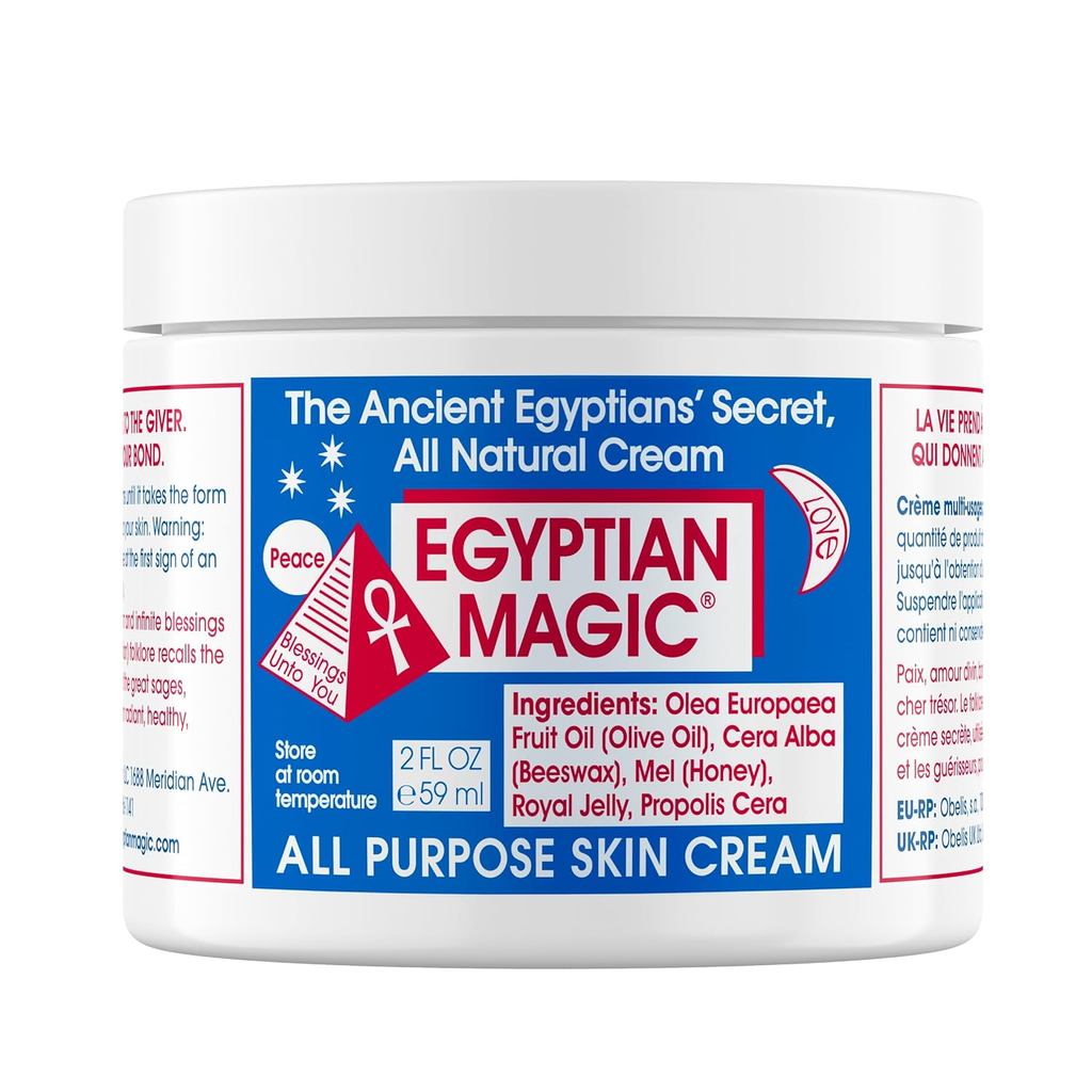 Egyptian Magic Moisturizing Cream บำรุงผิวและลดรอยแตกลาย สำหรับทุกสภาพผิวและดูแลแผลไฟไหม้, ขนาด 2 oz