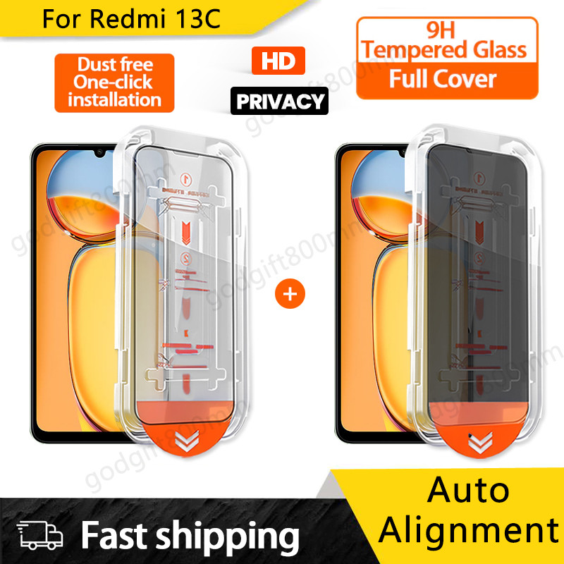 สําหรับ Xiaomi Redmi 14C 15C 14R 13X 13 13C 13R 12R 11 10 Prime 10A 10X 5G 4G ติดตั้งง่าย HD ความเป็