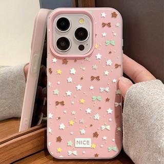 Bowknot Star 2in1 เคสFor Samsung A54 A55 A35 A56 A06 A16 A05S A15 A07 A17 A34 A36 A53 A26 S23 S25 ULTRA S24 FE TPU PC