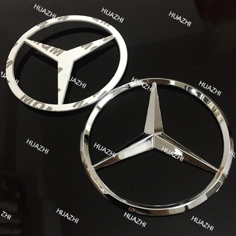 ZC 90 มม.รถสติกเกอร์ BADGE สําหรับ Mercedes W203 W211 W204 W210 W124 W212 Cla W205 W202 W220 W213 3D