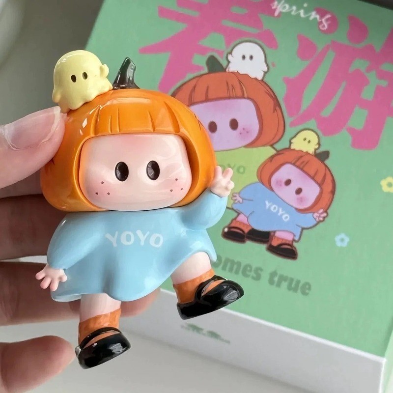 Miniso Yoyo Tilted Head Collection ฟิกเกอร์ Blindbox - รูปที่ 3