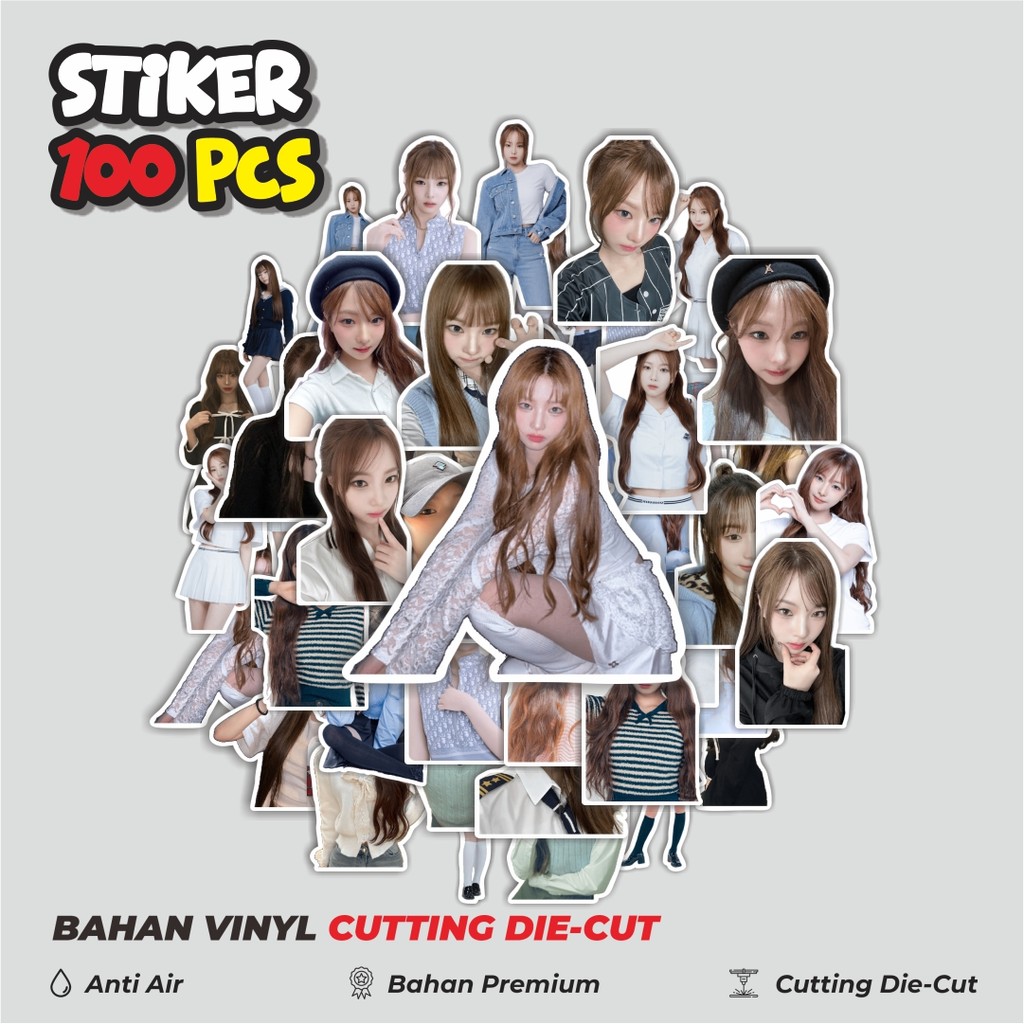 HP 50 ชิ้น JEONG HAYEON สติ๊กเกอร์ (tripleS) ของตกแต่งน่ารักที่สร้างสรรค์สําหรับโน๊ตบุ๊ค สเก็ตบอร์ด 