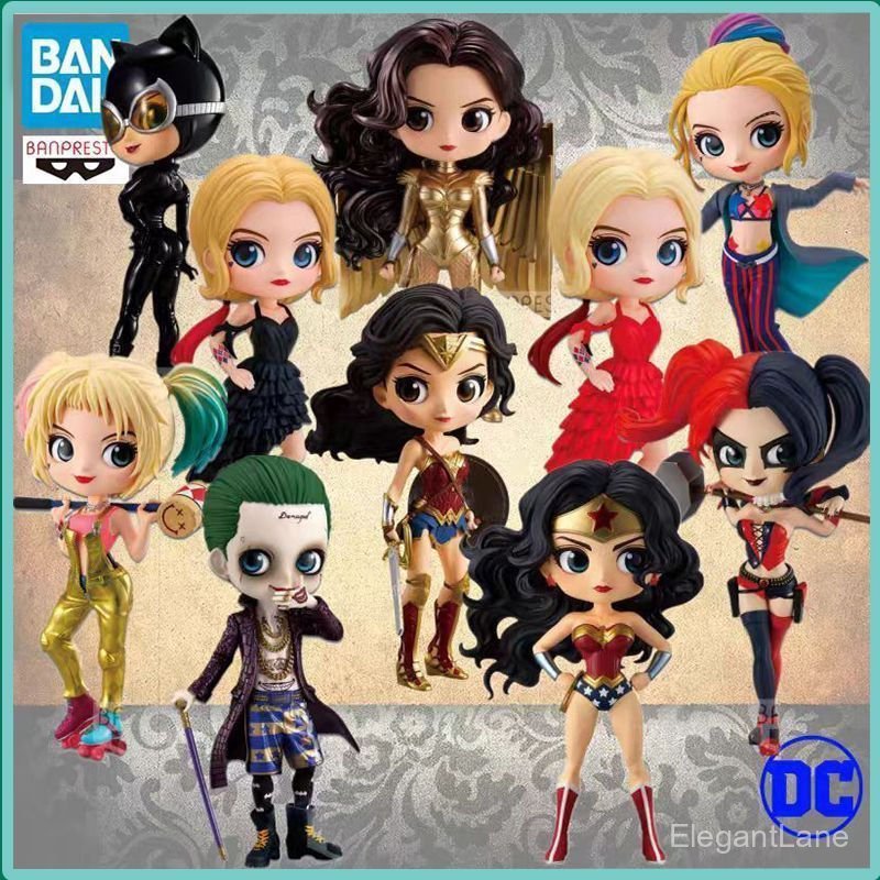 Bandai Eye Factory DC Raptor Squad Harley Quinn Woman Hunter Black Canary ตุ๊กตารูปตกแต่งของขวัญวันเ
