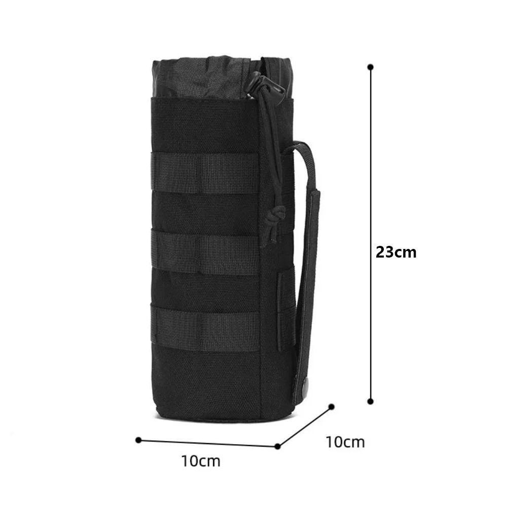 Crosstrade Molle ขวดน้ํา, 1000D Oxford ผ้า Molle ระบบกาต้มน้ํากลางแจ้ง Carrier กระเป๋า, ขวดน้ํากระเป๋าเดินทางมัลติฟังก์ชั่เดินป่าขวดกระเป๋าเดินทาง ราคา ถูกที่สุด ดีลบีเคเค แกลเลอรีภาพที่ 3