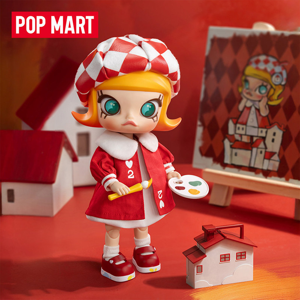 POPMART MOLLY 20th Anniversary Series 1/8 Action Figure Mystery Box Gift อินเทรนด์เล่น ราคา ถูกที่สุด ดีลบีเคเค แกลเลอรีภาพที่ 4