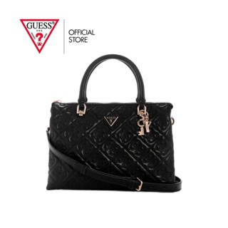GUESS กระเป๋า รุ่น QL965806 ADELASIA MULTI COMP SATCHEL สีดำ