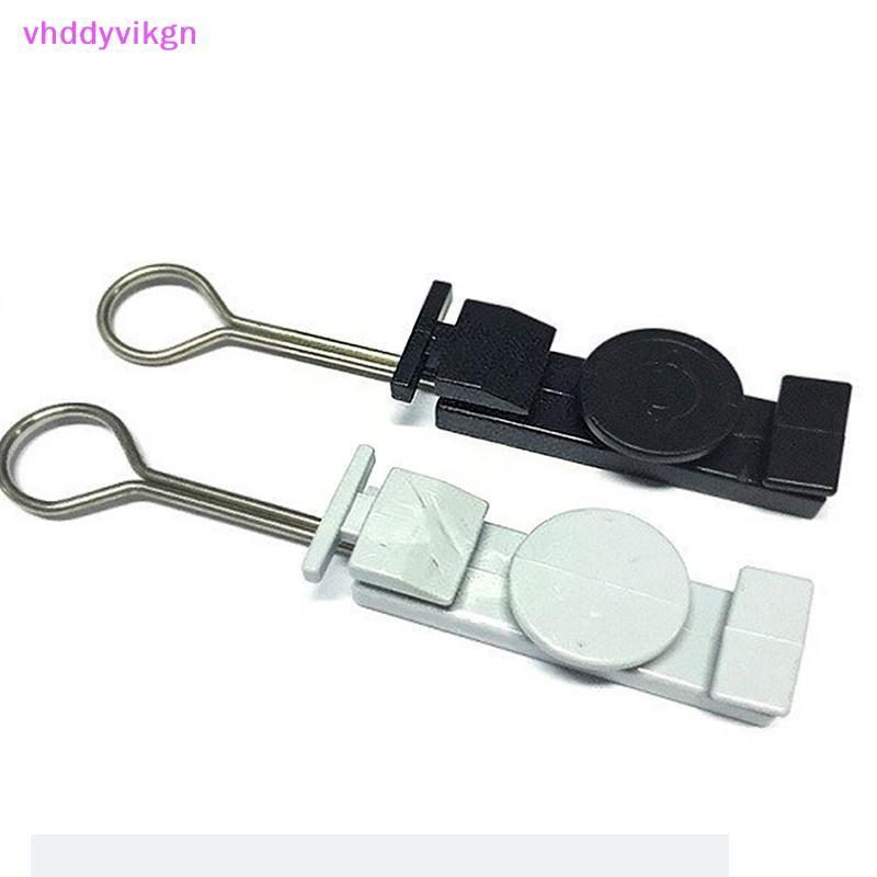 VHDD FTTH สายไฟเบอร์ออปติก S ประเภท Anchoring Clamp ทนทาน F Clamp อุปกรณ์เสริมสําหรับ Pole Wall ติดต