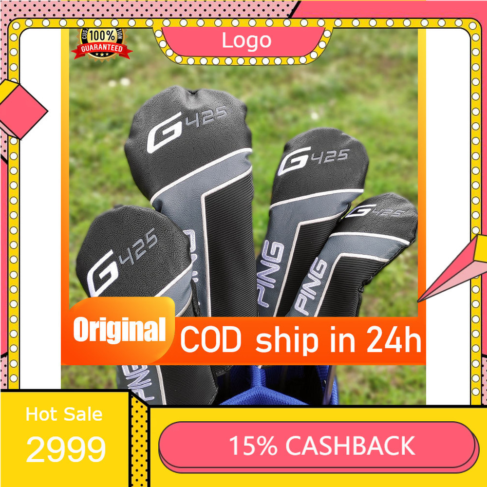 Best Original- PING G425 Golf Club Cover, Driver Head Cover, Fairway Wood Cap Cover, Protective Cove