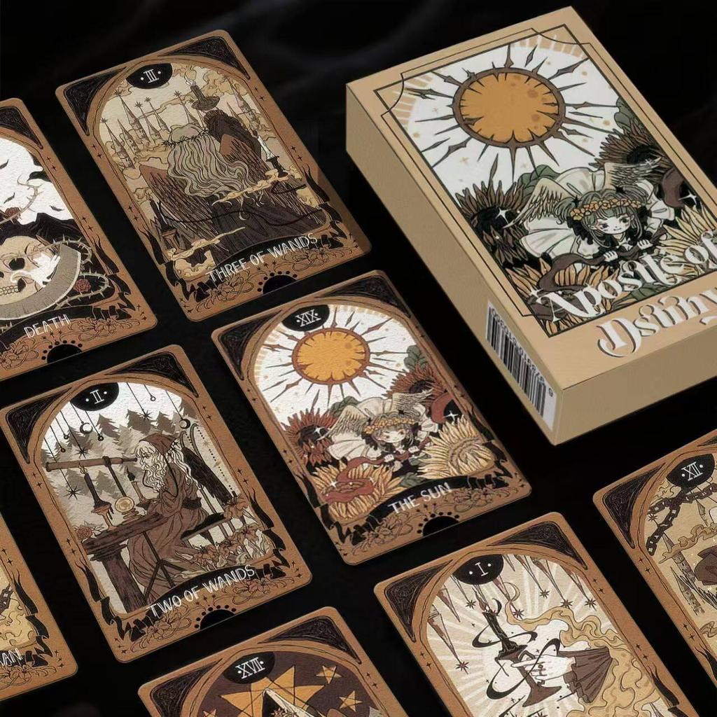 รั่วหยิบ Destiny Apostles Tarot Tarot Tarot Tarot Destiny Apostles Tarot Tarot Taccaro 78 Zhang Chu