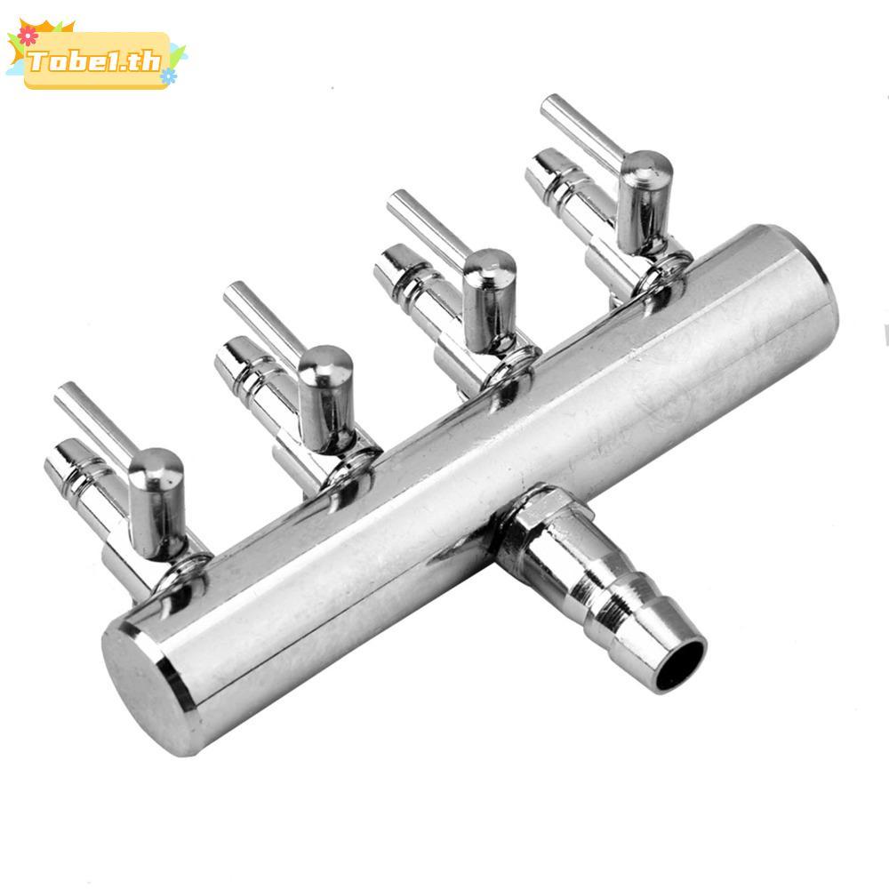 TOBE1 Air Flow Valve,สแตนเลส 2 Way Aquarium Air Valve,จําหน่าย 6 Way 4 Way 8mm Turn to 4mm Air Split