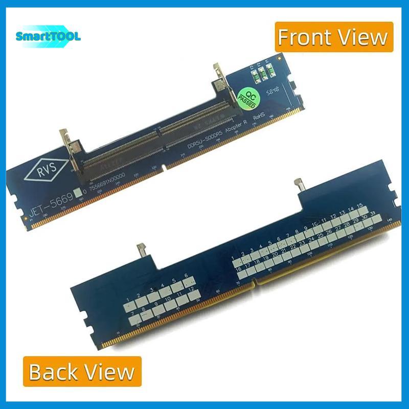 UTZN> แล็ปท็อป DDR5 RAM ไปยังเดสก์ท็อป DDR5 อะแดปเตอร์ U-DIMM ป้องกันการ์ดหน่วยความจํา Converter DDR
