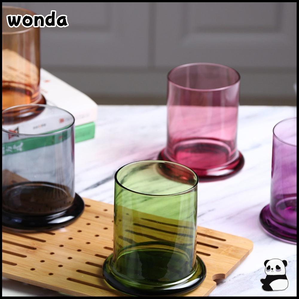 Wonda แก้วครอบเทียนหอมอโรมา รูปดอกไม้ 8 สี สําหรับตกแต่งบ้าน ห้องนอน DIY
