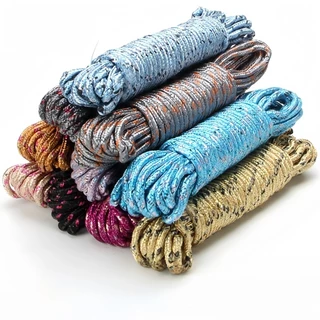 เชือกคละสี เชื้อกอเนกประสงค์ เชือกรัดของ(ยกโหล12ชิ้น)L-2049พร้อมส่ง