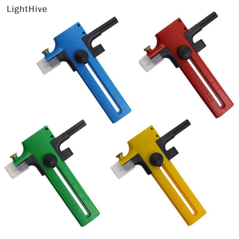 [LightHive] เครื่องตัดวงกลมเข็มทิศแบบหมุน 1 ชิ้น กระดาษปรับได้สองขั้นตอน กระดาษแข็ง ยาง ไวนิล หนัง ศิลปะ งานฝีมือ เครื่องมือ (TH)