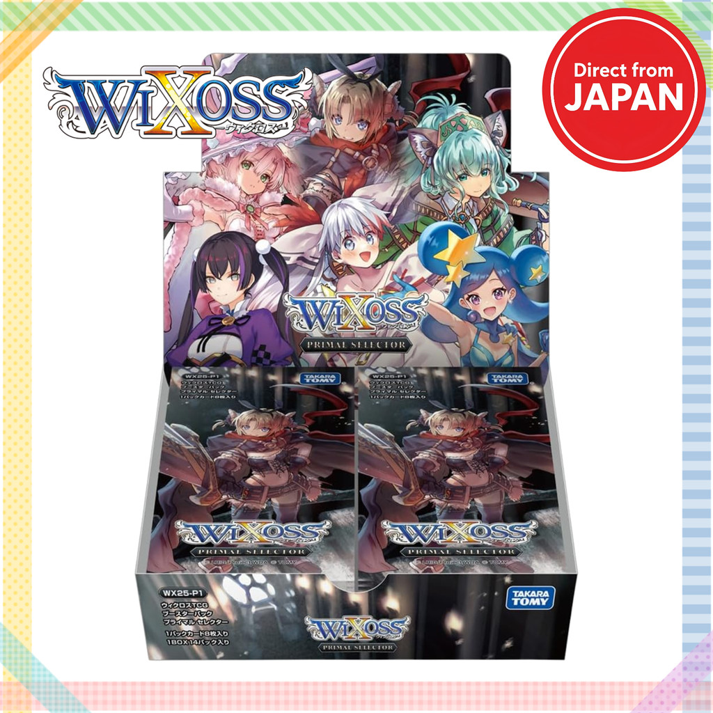 TAKARA TOMY WIXOSS WX25-P1 Booster Pack PRIMAL SELECTOR BOX
