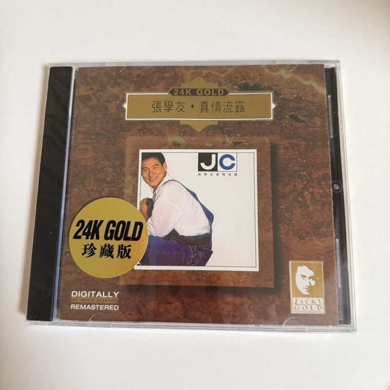 Jacky Cheung True Love CD Album 24K GOLD Record Disc Collection 4.11