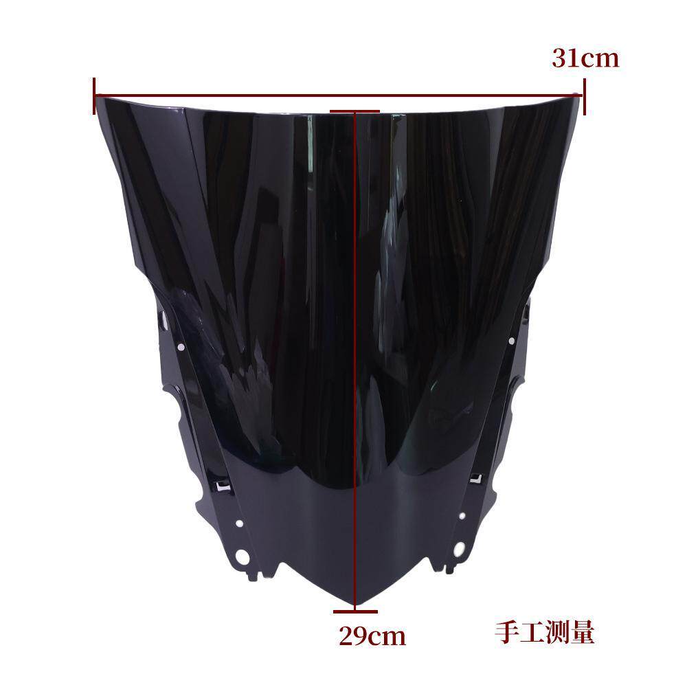 เหมาะสําหรับ Yamaha R25 R3 YZF-R3/R25 15-17 กระจกหน้ากระจกหน้ากระจกหน้า