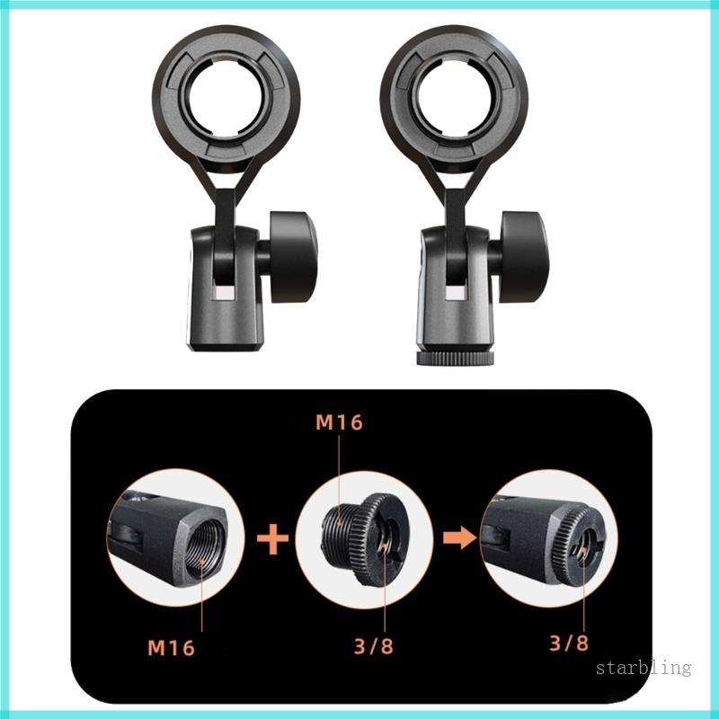 Star แบบพกพาไมโครโฟน Shock Mount Holder Mount Studio Recording ไมโครโฟนกันกระแทกวงเล็บเปลี่ยน